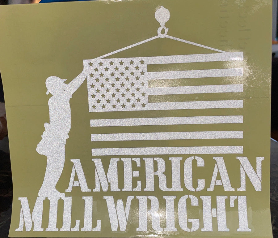 American millwright decal