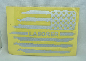 Laborer Decal