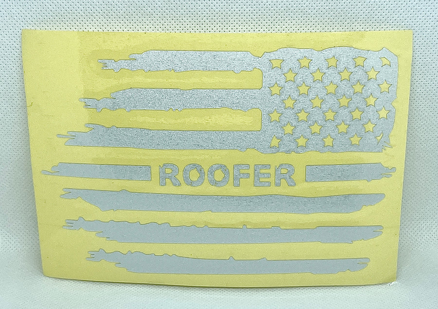 Roofer Decal