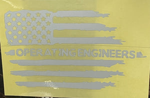 Operating engineer decal