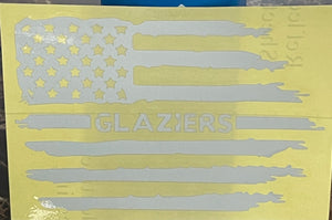 Glaziers decal