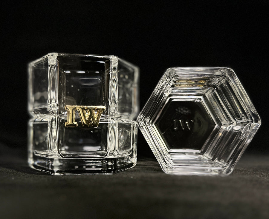 2-IW rocks glass set