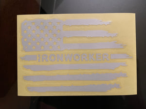 Ironworker decal