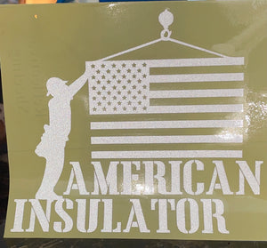 American Insulator decal