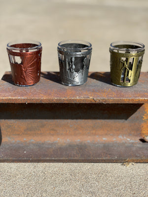 Ironworker shot glass set- ROD MEN