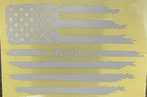 Lineman decal